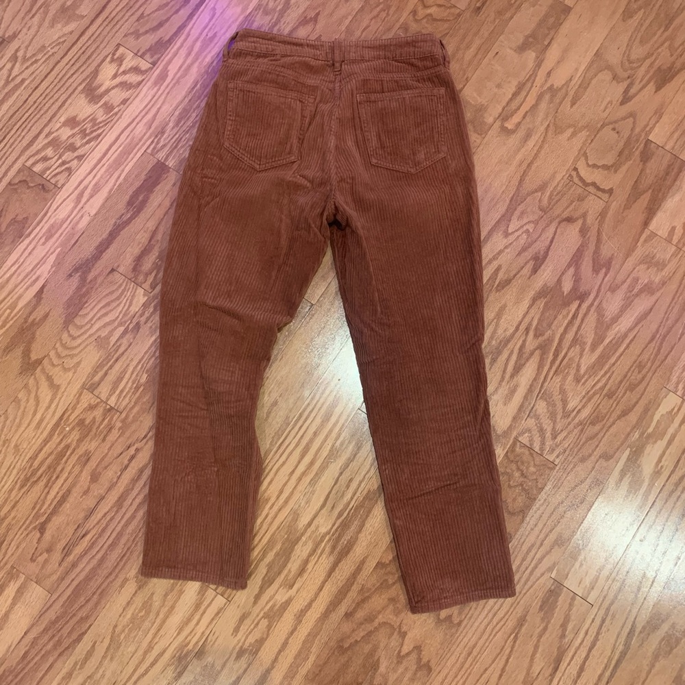Brown Corduroy Mom Jeans